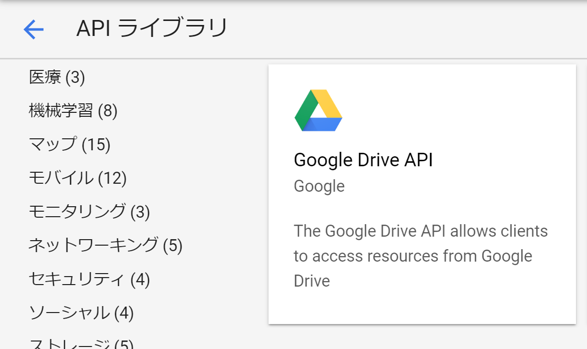 API Library Top